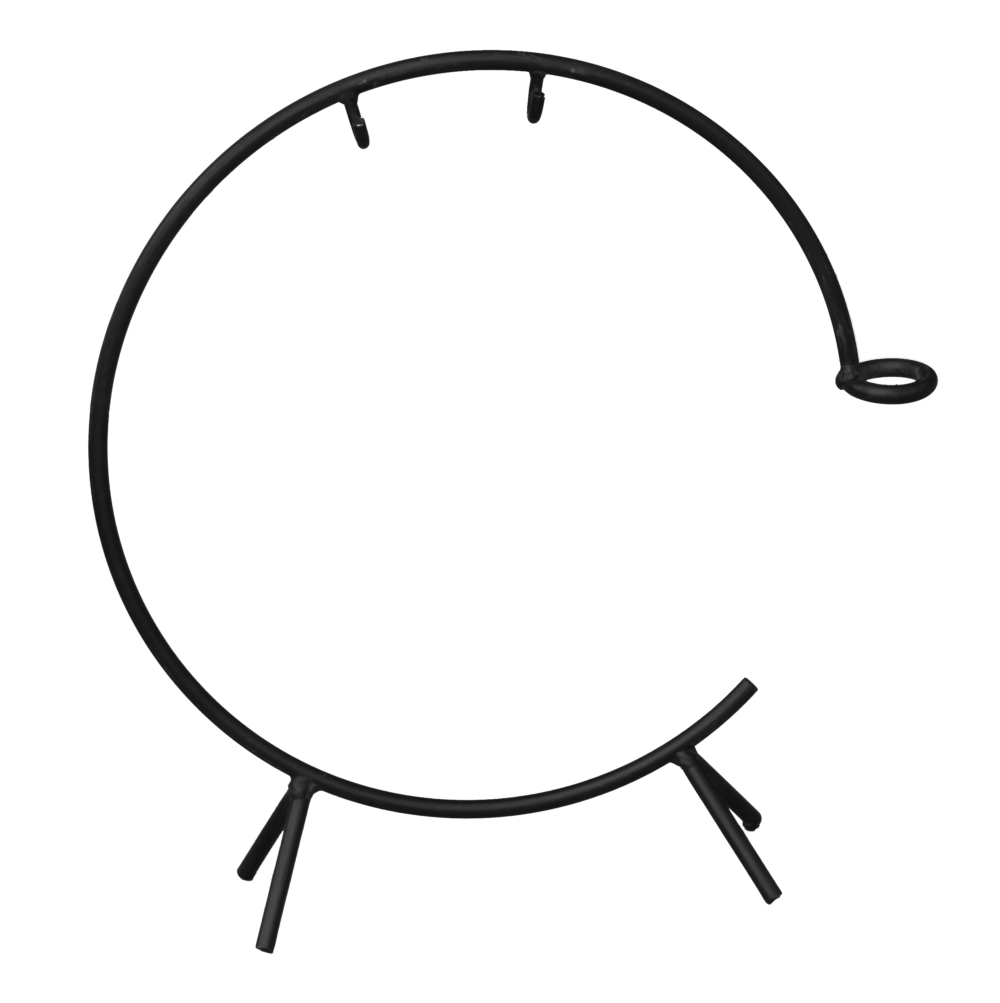 c shaped gong stand