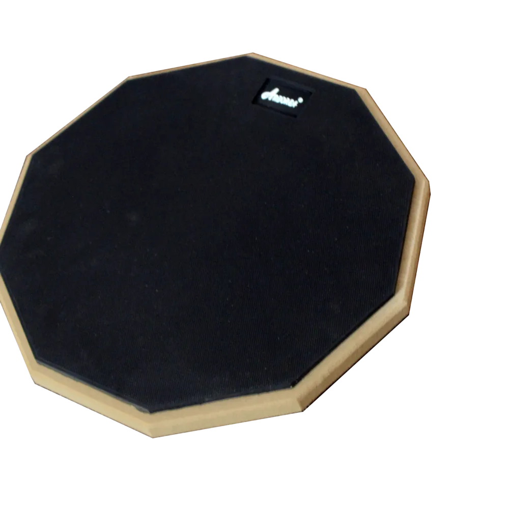 8寸10边哑鼓黑色