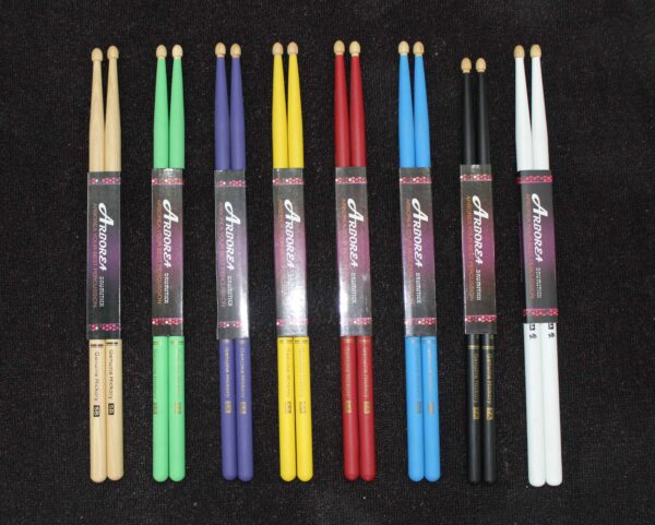 colorful drumsticks