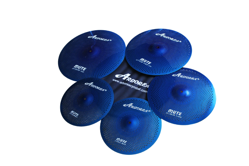 blue silent cymbal series